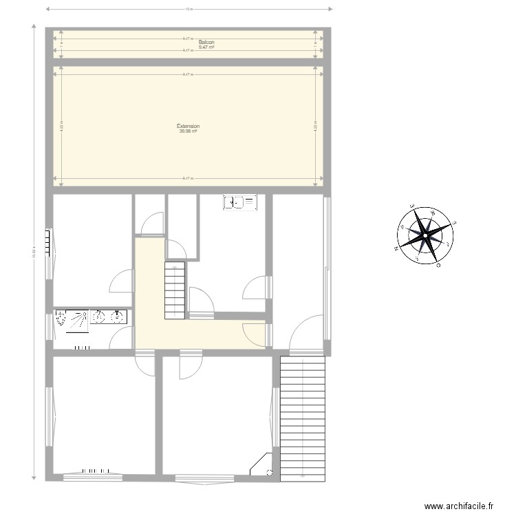 Plan pour permis de construire. Plan de 0 pièce et 0 m2