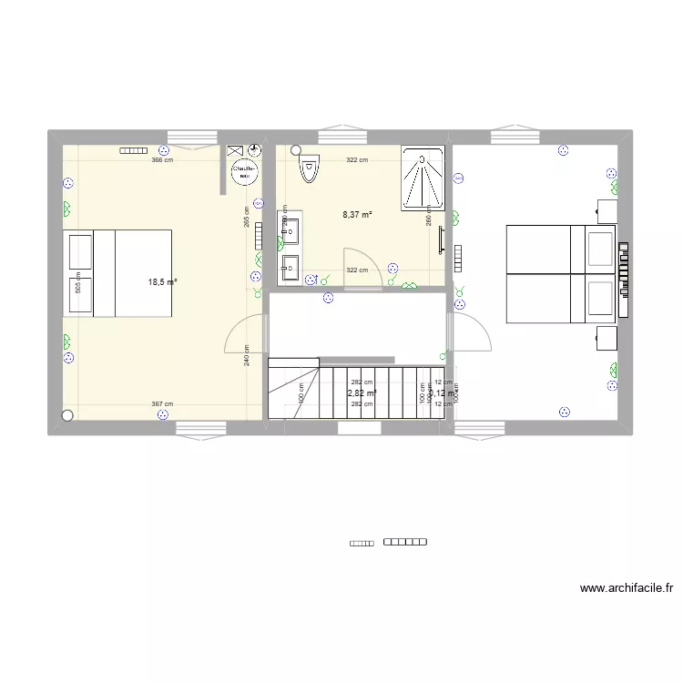 PLAN 1ER ETAGE ANNE. Plan de PLAN 1ER ETAGE ANNE. Plan de