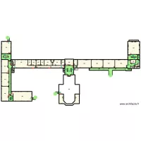 Plan 1er &eacute;tage V2 avec salles et s&eacute;curit&eacute;