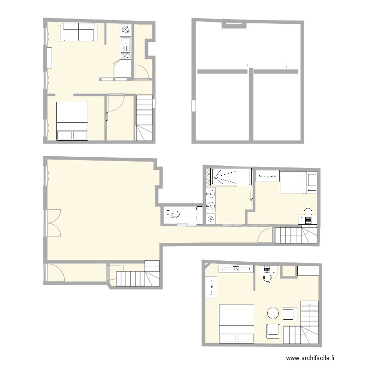MONTRICHARD AMENAGE. Plan de 0 pièce et 0 m2