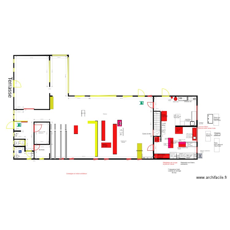 le galion bar. Plan de 0 pièce et 0 m2