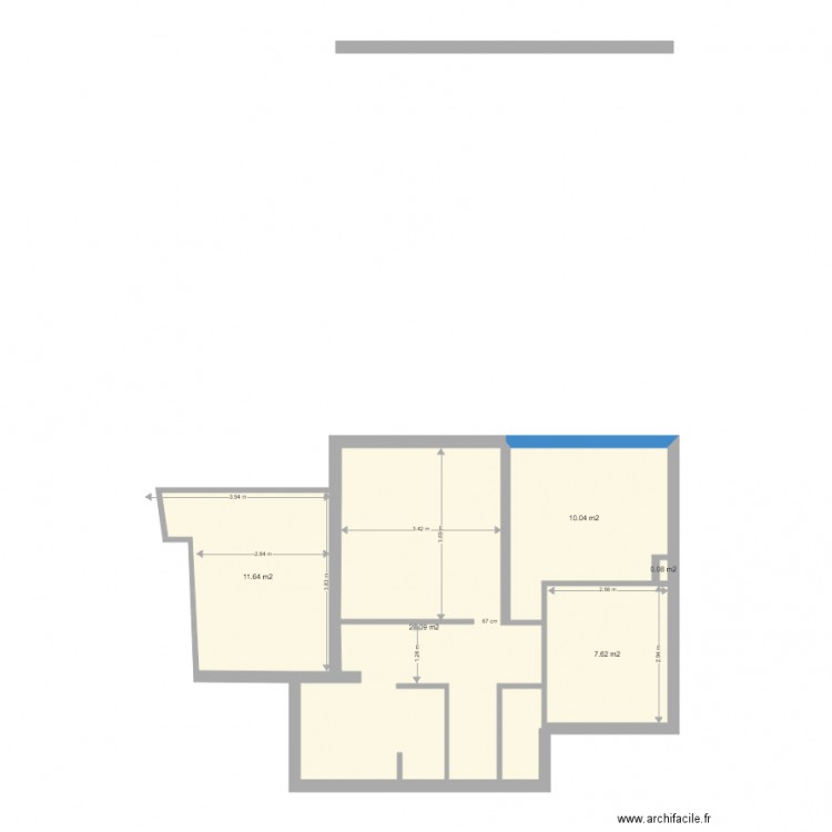 RDC. Plan de 0 pièce et 0 m2