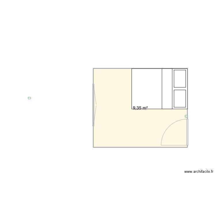 Nouvelle chambre Sim. Plan de 0 pièce et 0 m2
