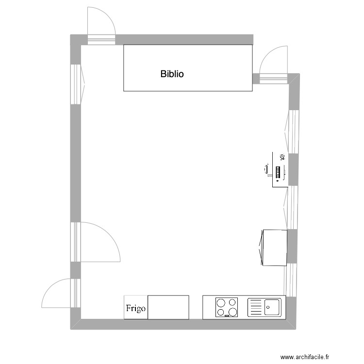 SABINE. Plan de 0 pièce et 0 m2