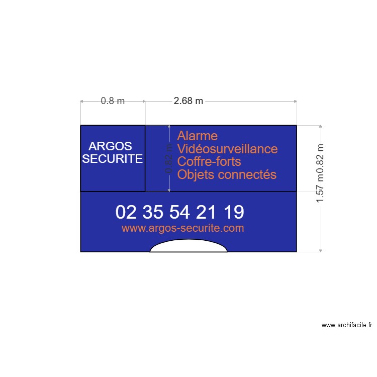 enseigne mini. Plan de 0 pièce et 0 m2