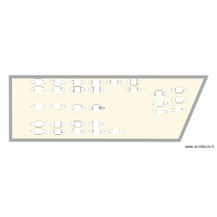 terrass1. Plan de 1 pièce et 99 m2