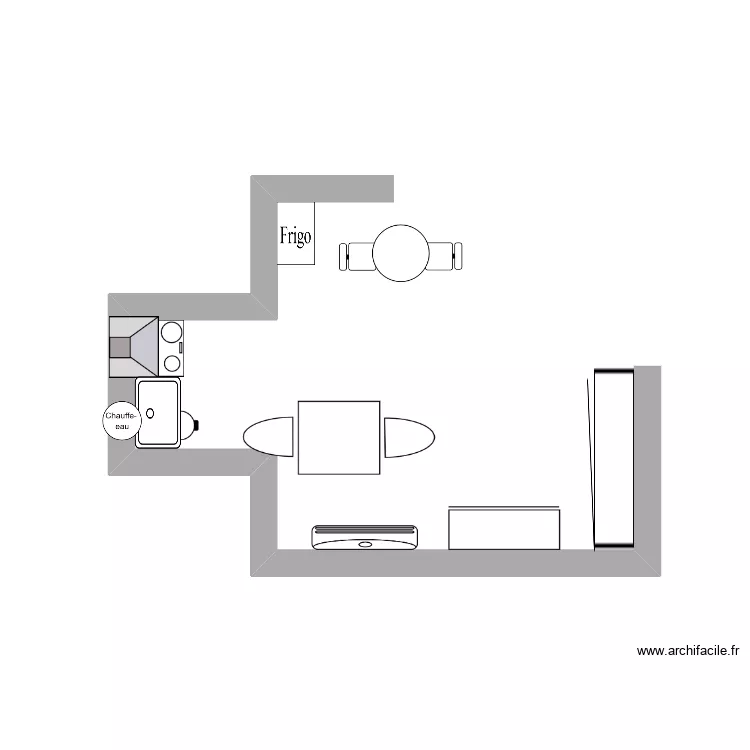 cuisine PRCI. Plan de 