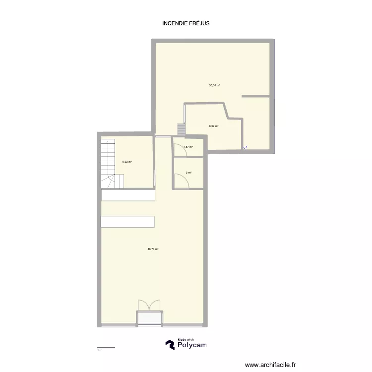 CAP HORN RDC. Plan de 