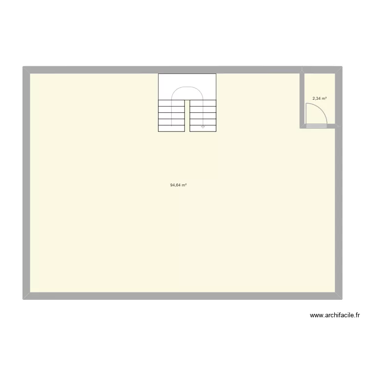 RDC. Plan de 2 et 97 m² RDC. Plan de 2 et 97 m²