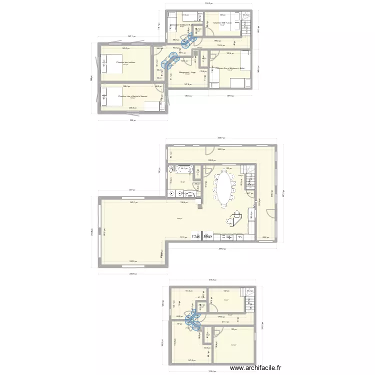 Plan maison 898. Plan de 