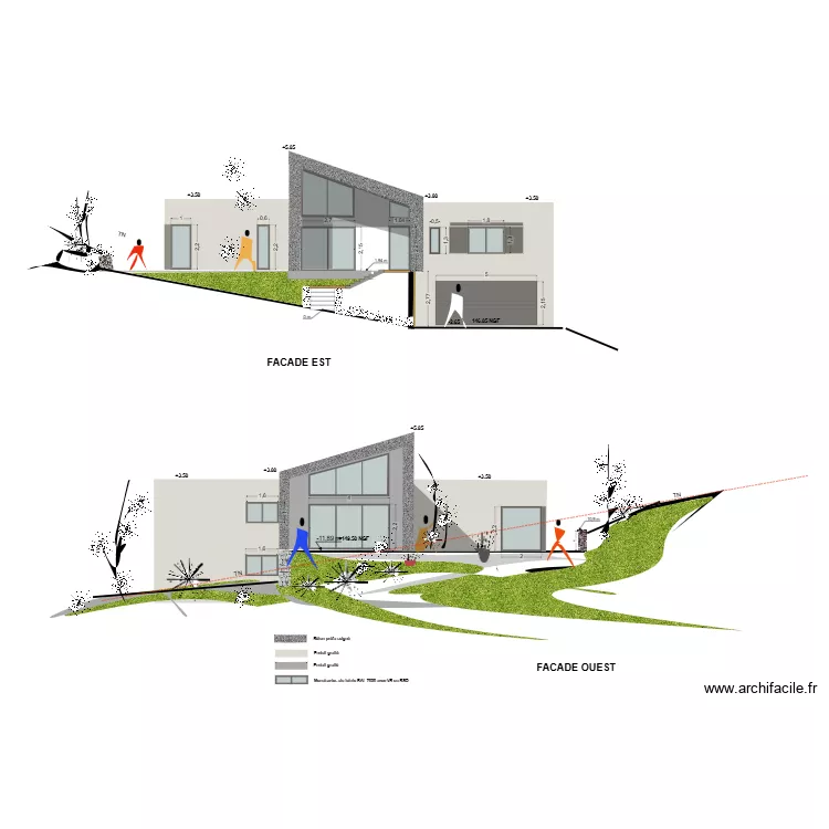 AMENAGEMENT ENTREE EST. Plan de AMENAGEMENT ENTREE EST. Plan de
