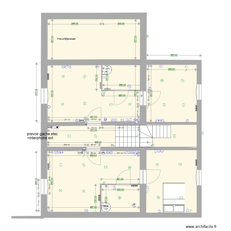 carlos rdc elec. Plan de 0 pièce et 0 m2