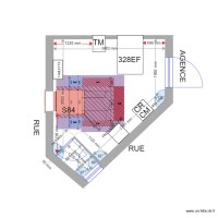 PLAN DE MASSE PROJET AIX EN PROVENCE OUEST S84