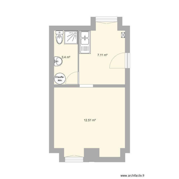 appartement champagne sur oise. Plan de 0 pièce et 0 m2