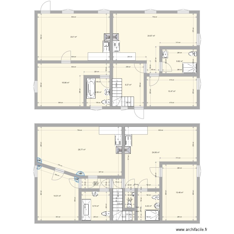 VIRY 2. Plan de 0 pièce et 0 m2