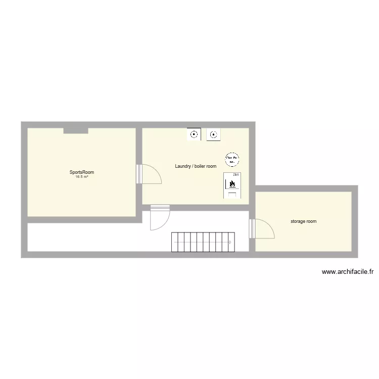 Pavie travaux. Plan de 