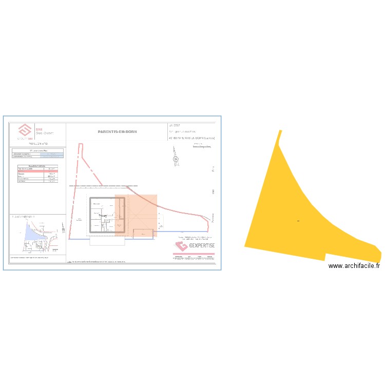 TOITURE. Plan de 0 pièce et 0 m2