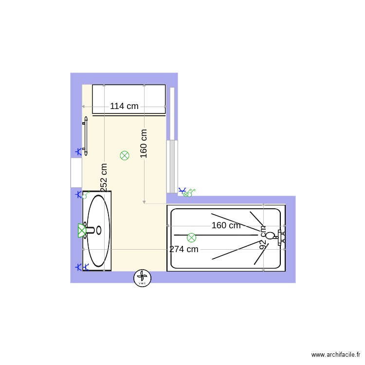 Chantier Copée. Plan de 0 pièce et 0 m2