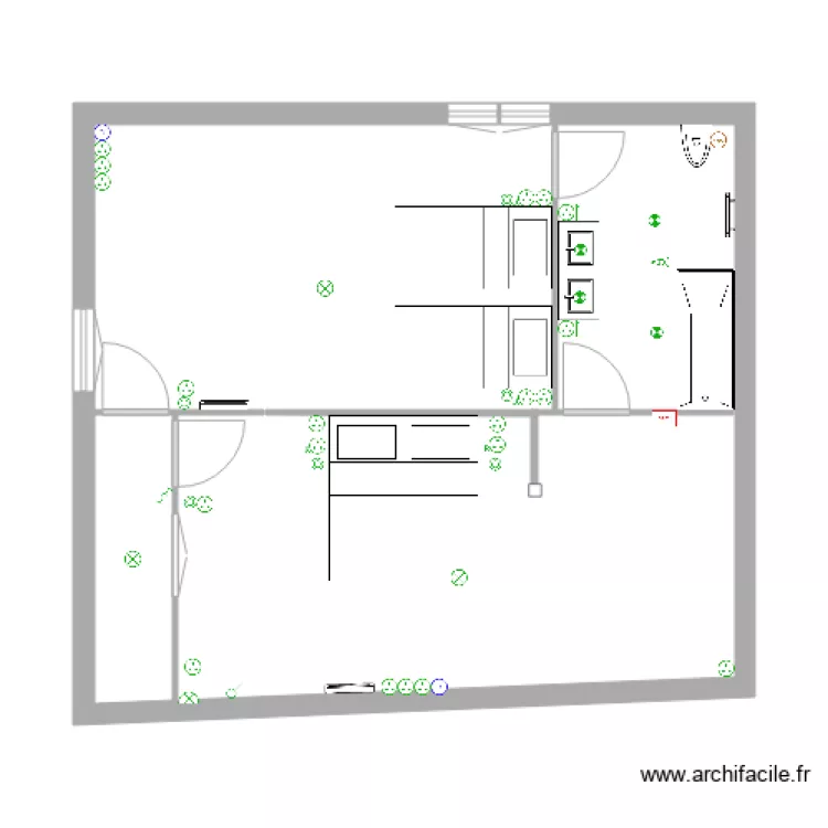 cottage du chateau 23092016. Plan de 