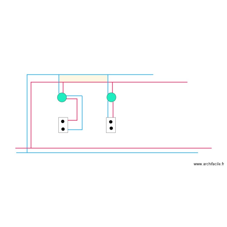 raccordements. Plan de 0 pièce et 0 m2