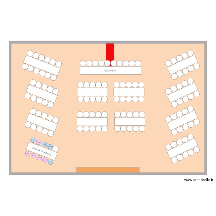 PLAN MARIAGE2. Plan de 0 pièce et 0 m2