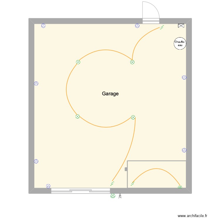 Joslin. Plan de 7 pièces et 169 m2