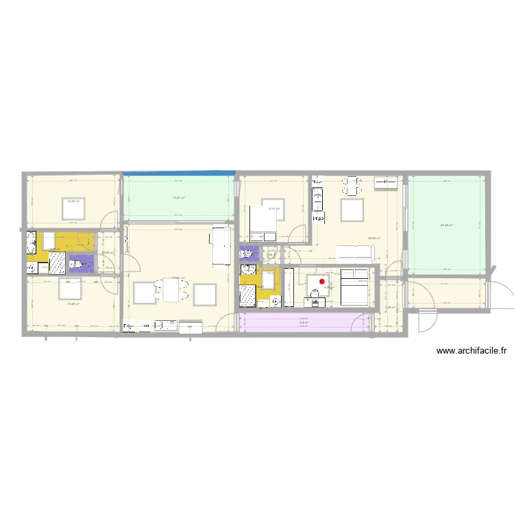 BONNAC 2 T3 DER bis. Plan de 