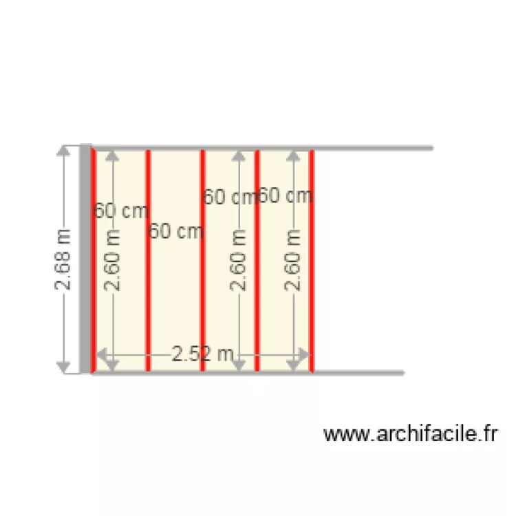 COLROY PANNEAU. Plan de 