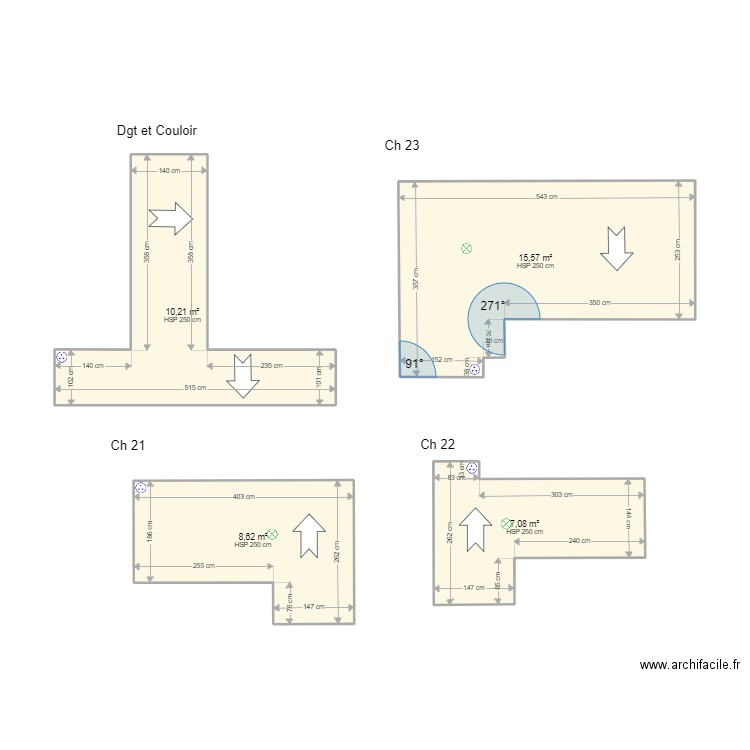 Hôtel Nogent le Rotrou 2ieme B (mis à jour le 10/11/2022). Plan de 4 pièces et 41 m2