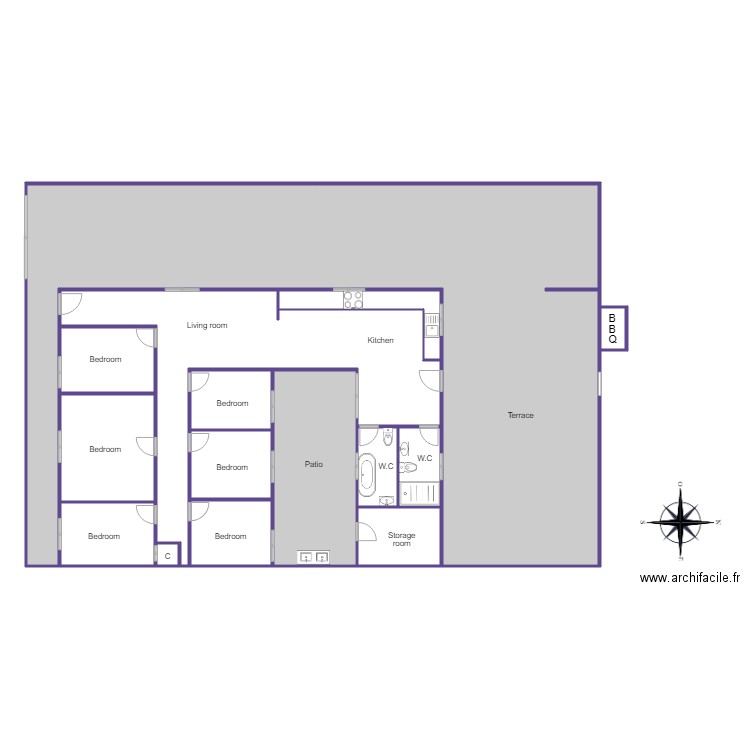 la marina villa. Plan de 0 pièce et 0 m2