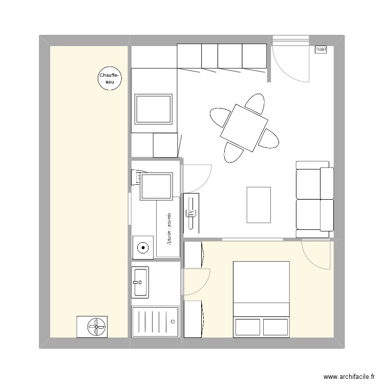 planb vallairis app 2. Plan de 0 pièce et 0 m2