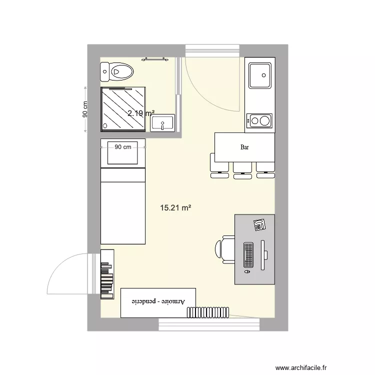 Studio RdJ v4. Plan de 