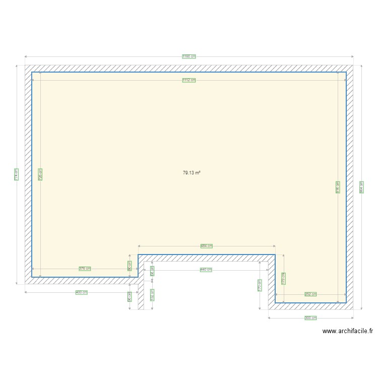 Maison Saint Hilaire Murs Extérieurs. Plan de 0 pièce et 0 m2