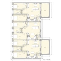 plan maison 3 60m2 avec balcon