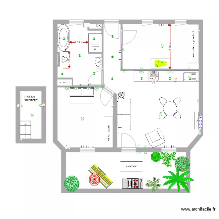 projet Charlotte Rivolet implantation elec. Plan de projet Charlotte Rivolet implantation elec. Plan de
