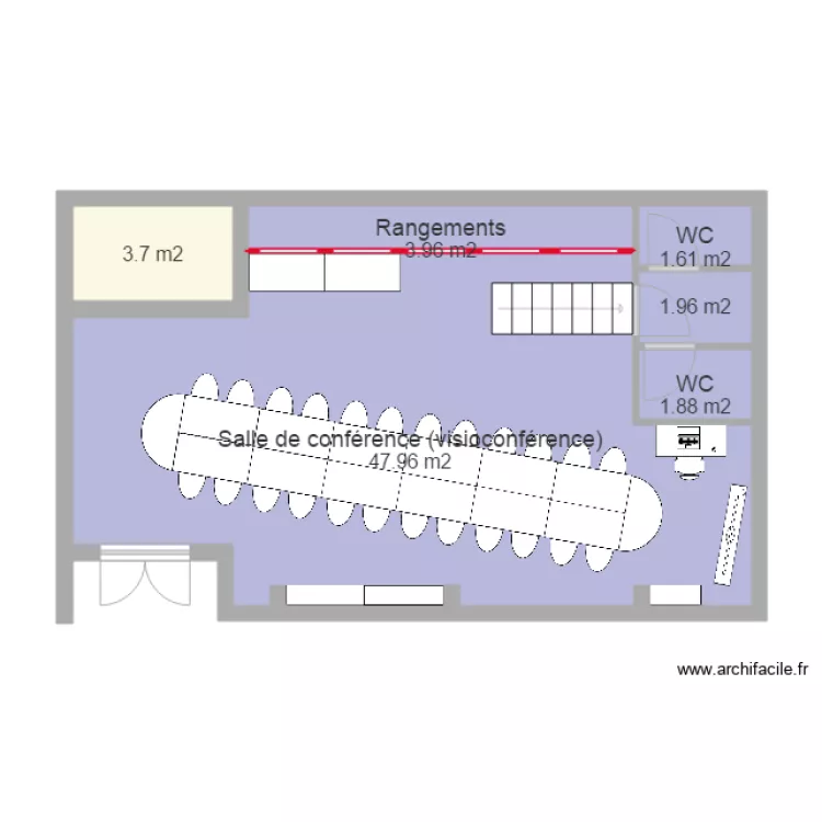 Salle de conférence. Plan de Salle de conférence. Plan de