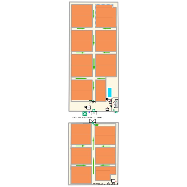 780807662-HOUILLES-VIOTTO-CROQUIS-P. Plan de 23 pièces et 2620 m2