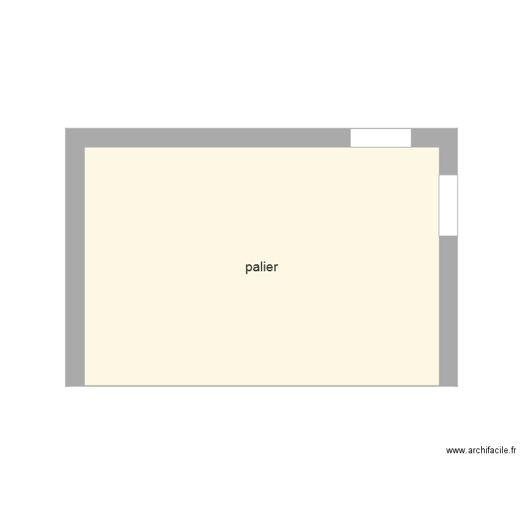 palier 001. Plan de 0 pièce et 0 m2