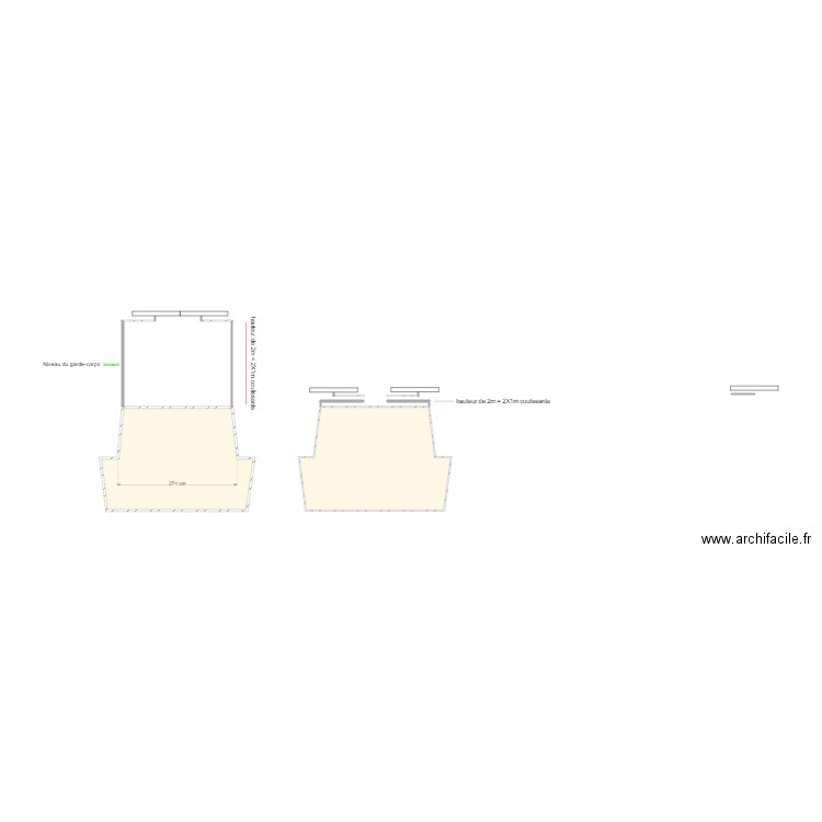 Eau Claire Terrasse. Plan de 0 pièce et 0 m2