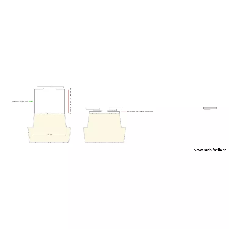 Eau Claire Terrasse. Plan de Eau Claire Terrasse. Plan de