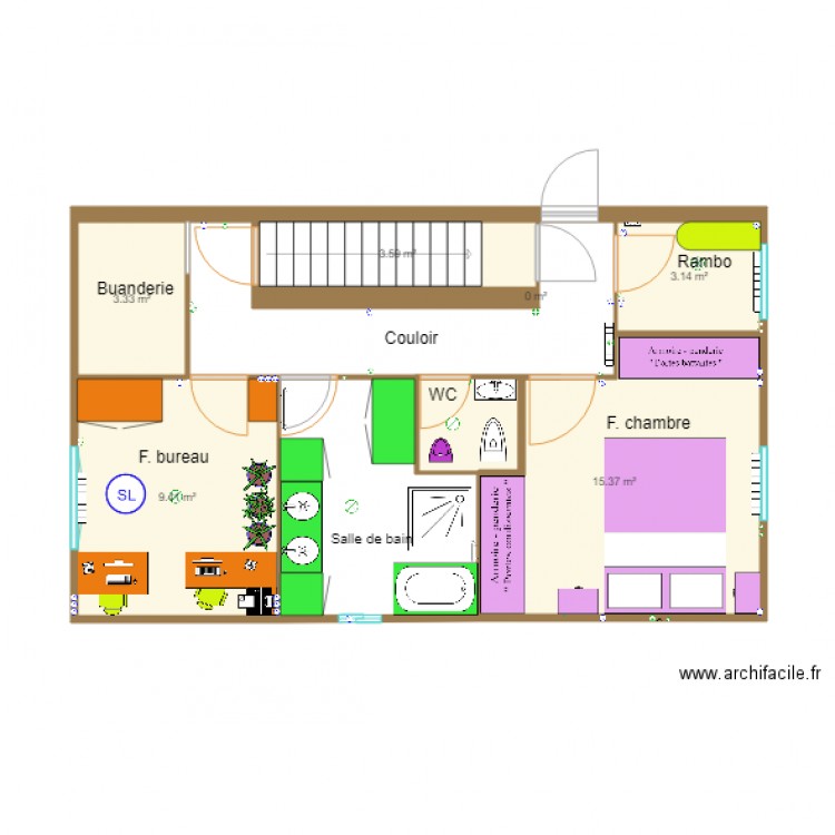 Nouveau pb angles droits V5. Plan de 0 pièce et 0 m2