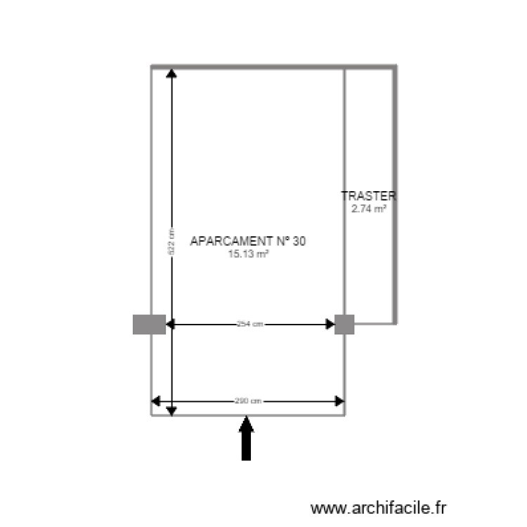 CR LA PLETA D ESCALDES ESC 3 4 2. Plan de 0 pièce et 0 m2
