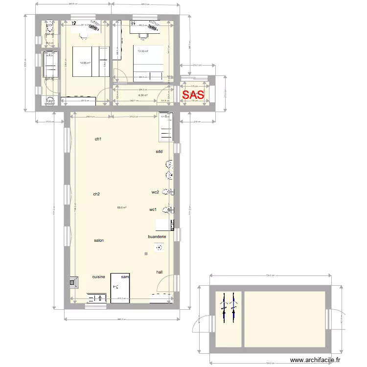 phase 1 sans maison. Plan de phase 1 sans maison. Plan de