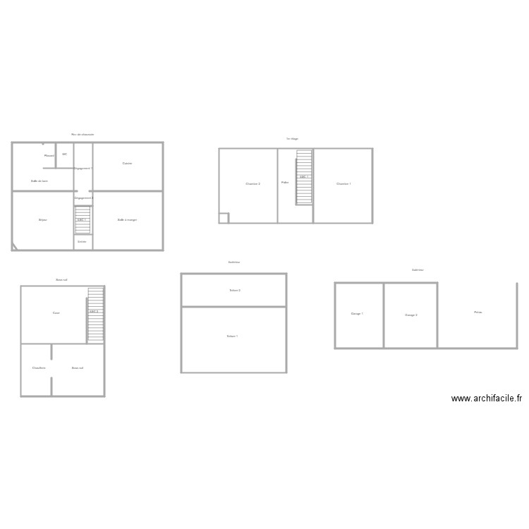 st hilaire le petit. Plan de 0 pièce et 0 m2