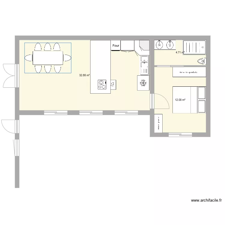 MAISON. Plan de 