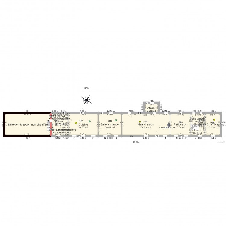 Soulères 1. Plan de 0 pièce et 0 m2