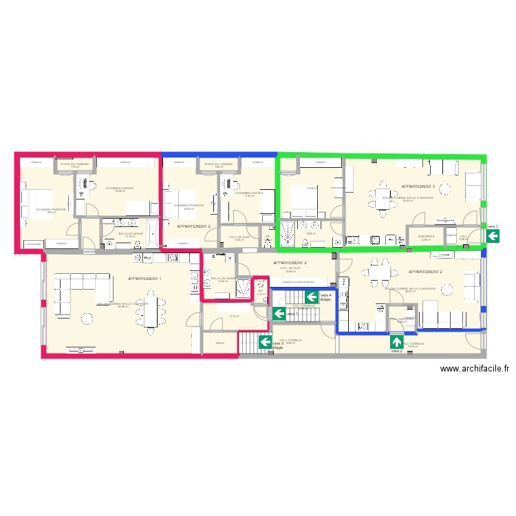 PLANS GENERAL RDC. Plan de 0 pièce et 0 m2