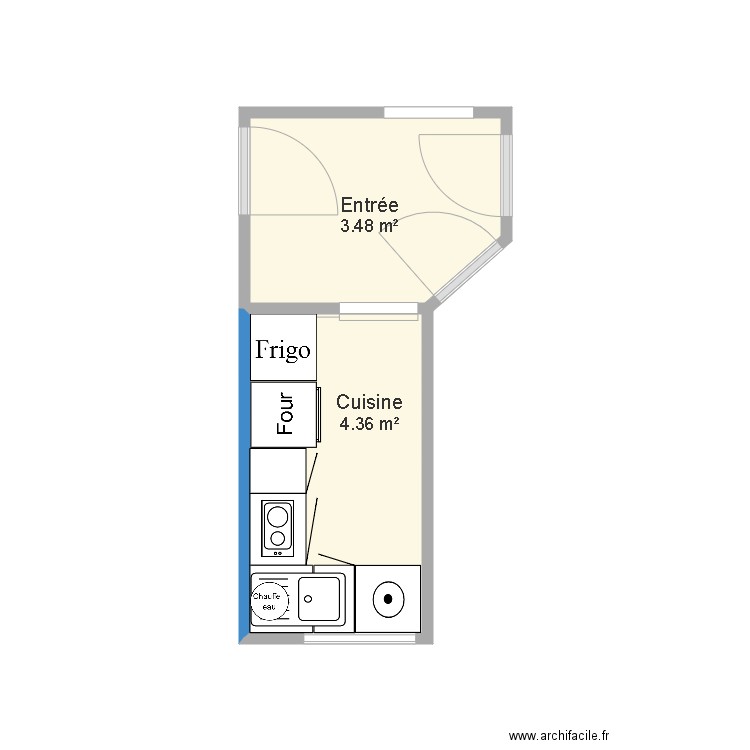 Cuisine Amelot 2. Plan de 0 pièce et 0 m2