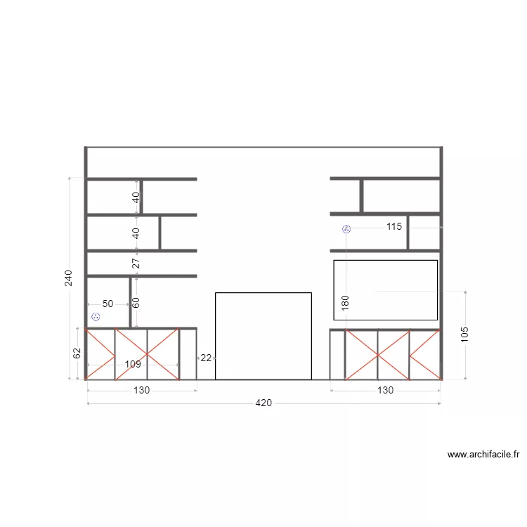 biblio faraday. Plan de 