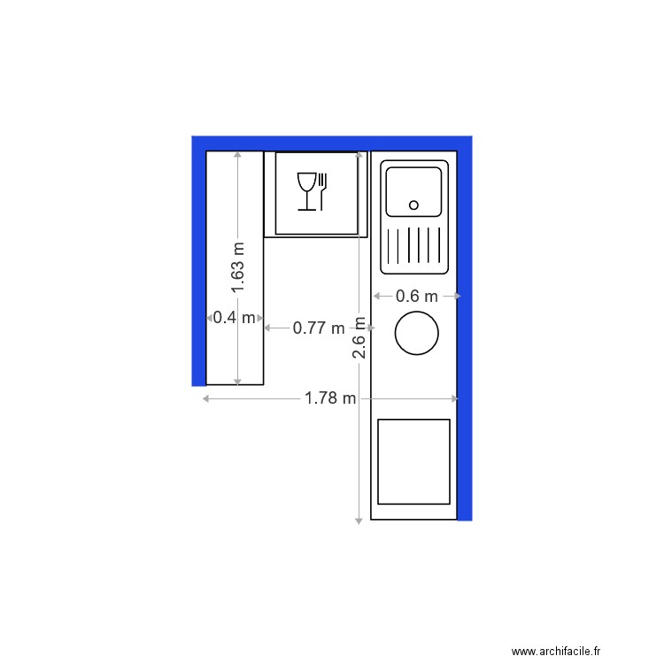 les toquées. Plan de 0 pièce et 0 m2